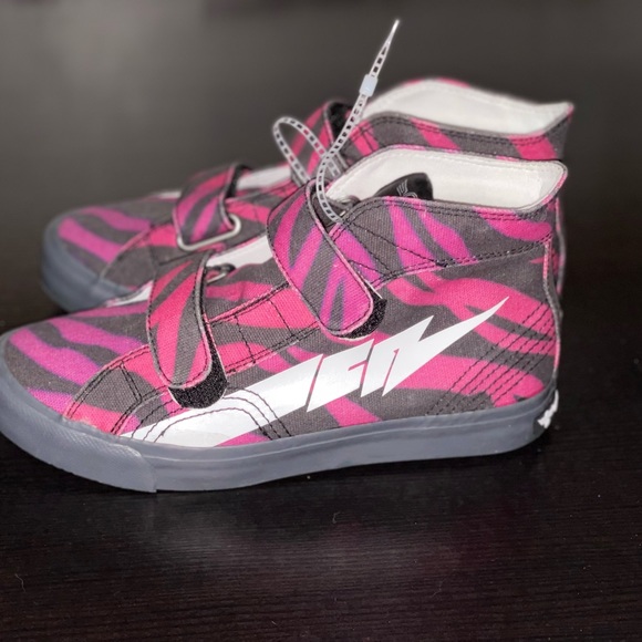 CREATIVE RECREATION BIG KID'S ZEUS HI CASUAL SHOES- Size:3 - Picture 4 of 7